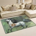 thumbnail image 2 of Coolnut Lightweight Soft Area Rugs 31x20 Inch, Favored Horse Floor Mat Doormat for for Rooms Entrance Hardwood Floor Living Room 2'7" x 1'8"） Nursery Rugs, 2 of 6