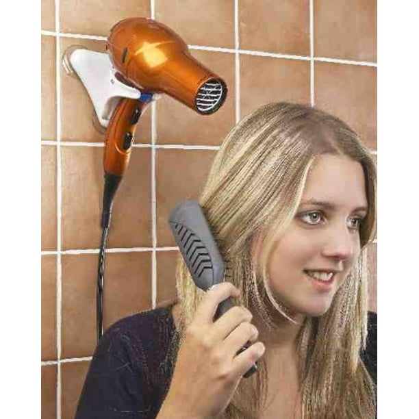 Hands Free Hair Dryer Holder - Compact For Home And Travel! By JUMBL -  