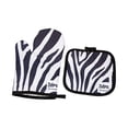thumbnail image 1 of Inteprter Guantes resistentes a altas temperaturas, guantes para horno, accesorios de cocina innovadores con alfombrilla para asar a la parrilla Cocina y Comedor H048, 1 of 6