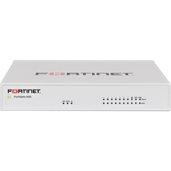 Pre-Owned Fortinet FortiGate 60E FG-60E Network Security Device/Firewall Appliance (PN: P18816-03-09) (Good)