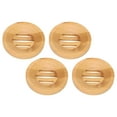 thumbnail image 3 of Bathroom Soap Rack,4Pcs Bamboo Soap Rack Soap Organizer Rack Bamboo Soap Rack Crafted with Care, 3 of 8