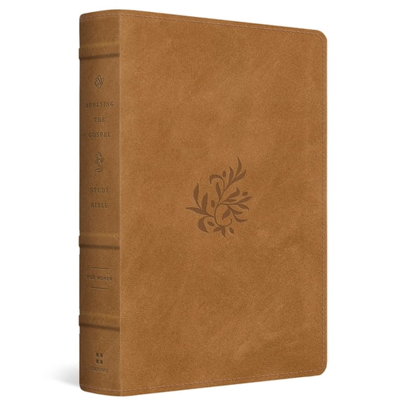 ESV Applying the Gospel Study Bible for Women (Trutone, Nubuck Caramel, Tender Branch Design), (Hardcover)