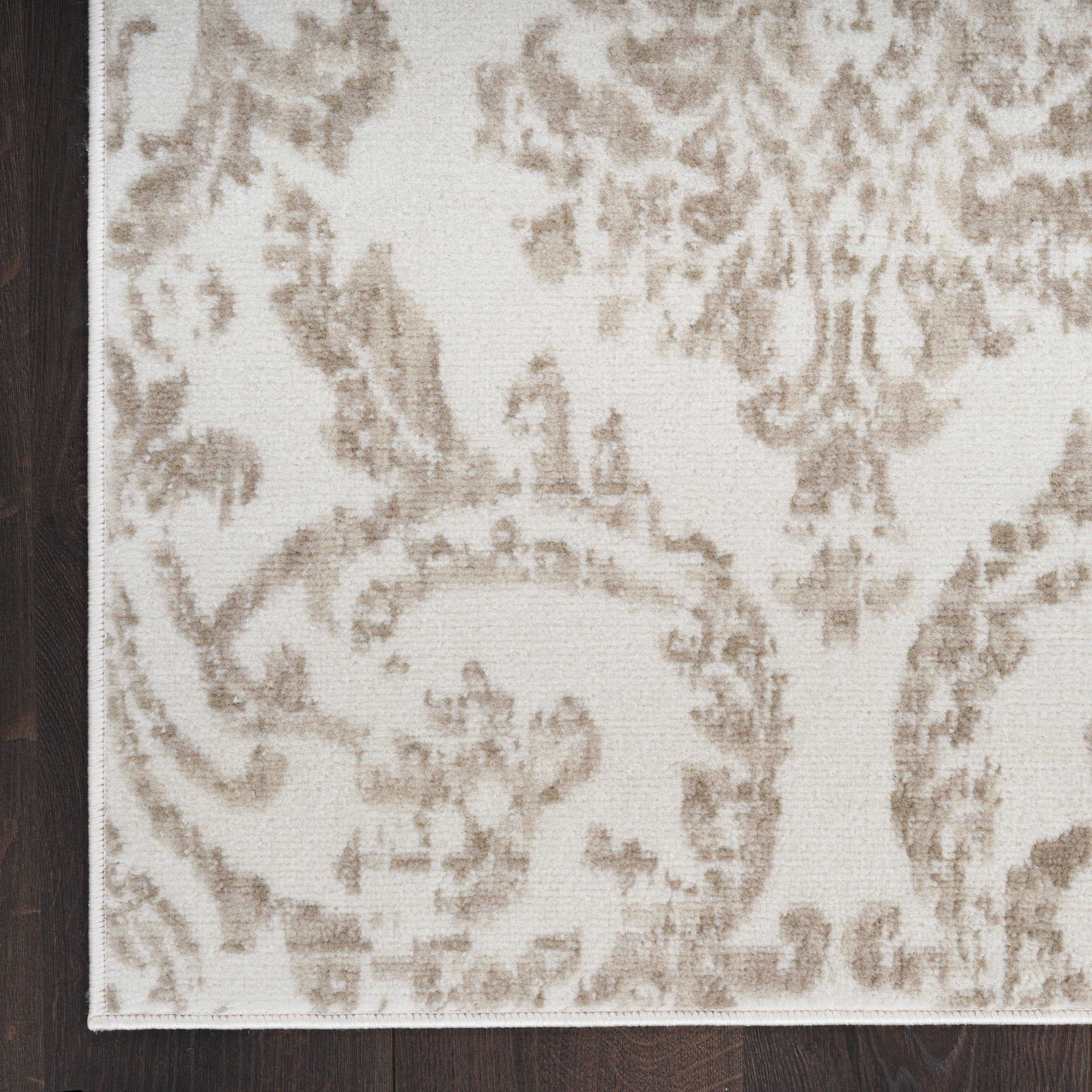Nourison Jubilant 10' x 14' Ivory Beige Vintage Indoor Rug