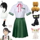 thumbnail image 2 of Disfraz de Anime Suzume No Tojimari Iwado Suzume, falda verde, camisa, uniforme, traje, ropa de fiesta de Carnaval de Halloween, 2 of 4