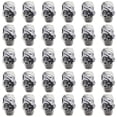 thumbnail image 1 of KLKCMS 10/20/30Pcs Beads Metal for Necklace Bracelet Jewelry 30PCS, 1 of 9
