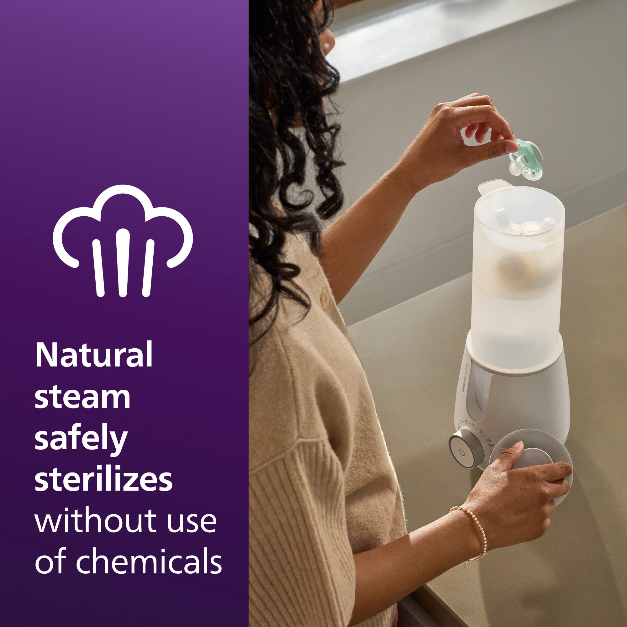Philips Avent Chauffe-biberon et stérilisateur 2-en-1 Premium