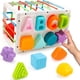 thumbnail image 1 of Juegos Montessori para bebés de 12 a 18 meses juguete clasificador de formas JM, 1 of 5