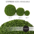 thumbnail image 4 of 3rd Street Inn 7", 11", 15" Artificial Cypress Topiary Balls - Assortment, 4 of 4