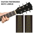 2x Bass Guitar Fretboard Note Labels Scale Fret Stickers Strings For 4