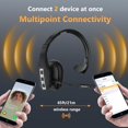 thumbnail image 4 of Auriculares Bluetooth Conambo Trucker JBT600 con 3 micrófonos con cancelación de ruido, 4 of 6