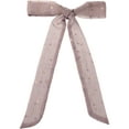 thumbnail image 1 of INSPIRE CHIC Lady Gilding Metallic Shiny Star Neck Scarf Chiffon Skinny Long Hair Band Dusty Pink 140x5cm, 1 of 7