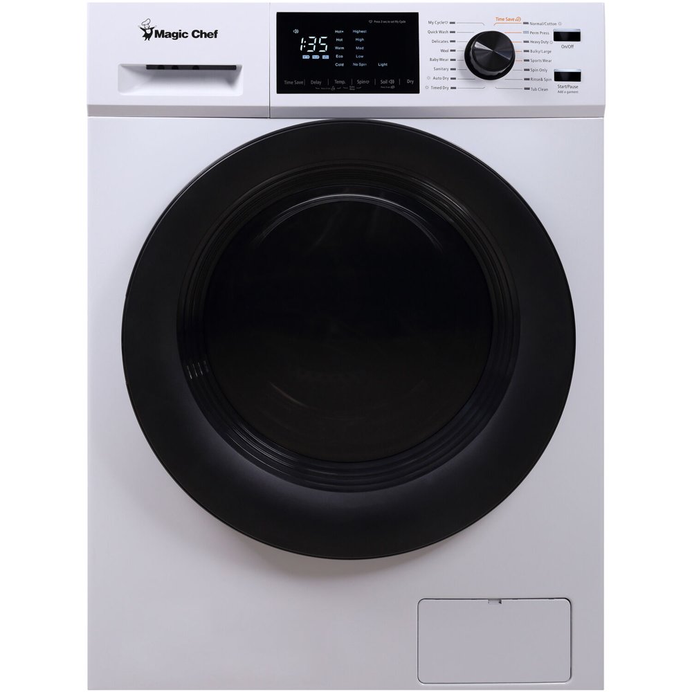 Magic Chef 2.7Cu. Ft. Ventless Washer/Dryer Combo in White Walmart