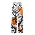 thumbnail image 5 of GrmtClth Men's Halloween Pajamas Pants Gothic Pj Pants Witch Pumpkin Ghost Face Print Comfy Costume for 2026 Halloween with Pocket Khaki 2XL, 5 of 6