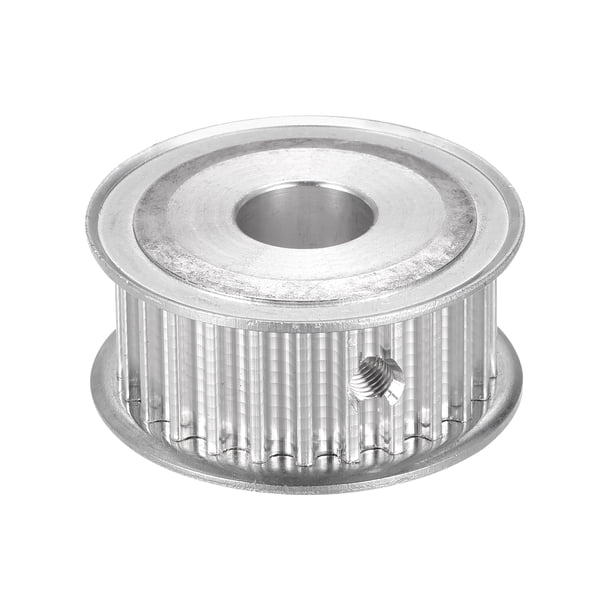 Poulie Synchronisée Aluminium Uxcell – 25 Dents, Alésage 10mm, Courroie 7mm