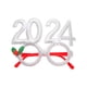 thumbnail image 2 of Injueey Marco de gafas 2024 cómodo y ajustable de tamaño universal para todas las formas de cara Forma divertida Kits de decoración para fiestas plata, 2 of 6