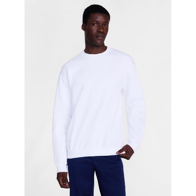 Athletic Works Men's Relaxed Fit Crewneck Sweatshirt photo 1
