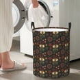 thumbnail image 4 of Lsque Boho Owl pattern Laundry Hamper Basket, Tall Woven Rope Hamper Basket for Clothes, Lightweight Storage Basket, Collapsible Waterproof-Medium, 4 of 8