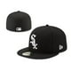 thumbnail image 3 of Sombrero Ajustado Chicago White Sox De Alta Calidad Para Hombres Y Mujeres Gorras De Ajuste Completo Cerradas Bordado Deportivas Topi, 3 of 4