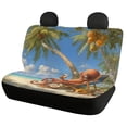 thumbnail image 2 of Uourmeti Octopus Beach Print Car Seat Covers Set 3 Pack Car Seat Covers Full Set Interior Interior Accessories Suitable for Cars Truck, 2 of 10