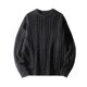 thumbnail image 1 of Ceisia Men's Oversize Lazy-Style Chunky Cable-Knit Crew-Neck Sweater Multi-Solid for Winter Gift, 1 of 3
