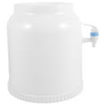 thumbnail image 1 of OULII Mini Beverage Dispenser Plastic Water Bottle Holder White Space-saving 1Set, 1 of 8