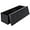 Black(15"D x 30"W x 15"H), variant on HYJY Folding Storage Ottoman Bench, 30 Inches Footrest Storage Bin with Padded Seat, Entryway Shoe Bench for Living Room Bedroom, 30"x15"x15", Faux Leather, Beige