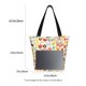 thumbnail image 3 of Fotbe Farm Bolsa de Playa con Estampado, Bolsa de Hombro, Bolsa de Mano Espaciosa, Bolsa de Viaje Ligera, Bolsa de Compras Versátil, 3 of 6
