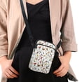 thumbnail image 4 of HELLHERO with Zipper Adjustable Crossbody Bag for Travel Daily Use(Mermaid Tail), 4 of 7