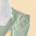 thumbnail image 5 of JUMEYU Baby Boy Outfits Summer Baby Bodysuit and Pant Set Summer Ribbed Mix Match Infant Boy Girl Clothes Outfits 0 3 6 9 12 18 24 Months (Green,0-3 Months), 5 of 5