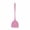 Pink, variant on Semi Transparent Color Silicone Wok Spatula, Non Stick Cooking Shovel Spoon, Heat Resistant Kitchen Utensil for Household Frying Stirring Daily Cooking Work