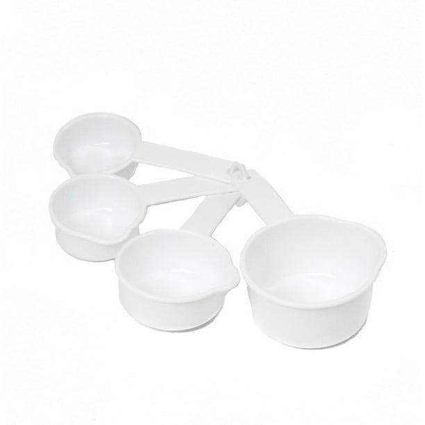 Chef Craft 4PC Measuring Cups, White