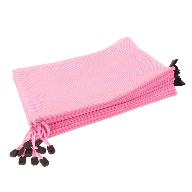 12pcs Bolsas Carpeta de Documentos Almacenamiento Archivos Funda Protectora Cremallera A4 Papel SOLEDAD Bolsas Zippy Archivo A4