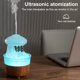 thumbnail image 5 of FLhrweasw Difusor Aceite Esencial Humidificador Rain Cloud para Dormir Relajante (blanco EE. UU.), 5 of 9