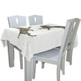 thumbnail image 2 of EREHome Two Rabbits Tablecloth 52x70 inches, 2 of 4