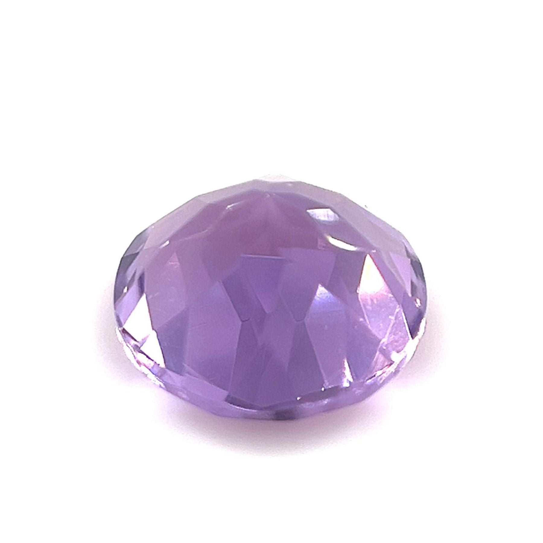 Certified Natural 2.25 Carat Amethyst Round Shape Brilliant Cut 9 mm Loose Gemstone February Birthstone