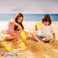 thumbnail image 5 of PMU Summer - Yellow Big Beach Shovel 14 inch Plastic Sand Toy Great for Sand Digging and Outdoor Play, Summer Accessory (1/pkg) Pkg/1, 5 of 7