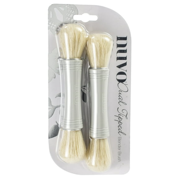 Nuvo Dual Ended Blender Brush 2/Pkg-