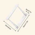 thumbnail image 2 of Moocorvic Folding Clothes Drying Racks for Laundry, Non-perforated Drying Rack Clothing Folding Telescopic Wall-mounted Clothes Storage Rack for Bathroom,, 2 of 2