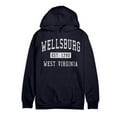thumbnail image 1 of Wellsburg West Virginia Classic Established Premium Cotton Hoodie, 1 of 1