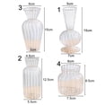 thumbnail image 5 of Dserhfy Simple Design Vase Versatile Home Decor Flower Vase Decorative Transparent Vase for Wedding, 5 of 8