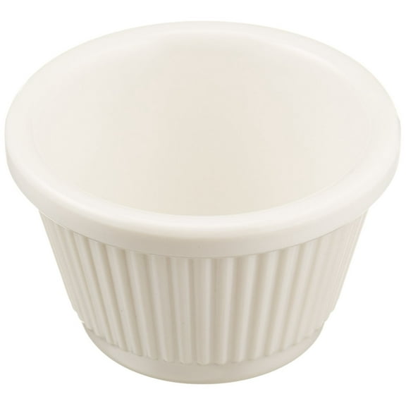 Winco Fluted Ramekins, 1.5-Ounce, Bone