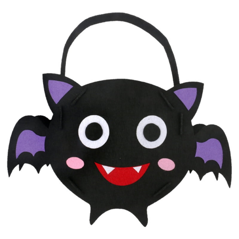 Halloween Bags Bat Candy Holders for Kids Child Play Trick or Treat