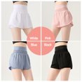 thumbnail image 4 of Shorts deportivos 2 en 1 para mujer Hollow Out Quick Dry, 4 of 7