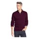 thumbnail image 1 of Sudadera con cremallera John Ashford para hombre color morado mediano Camisa de entrenamiento, 1 of 2