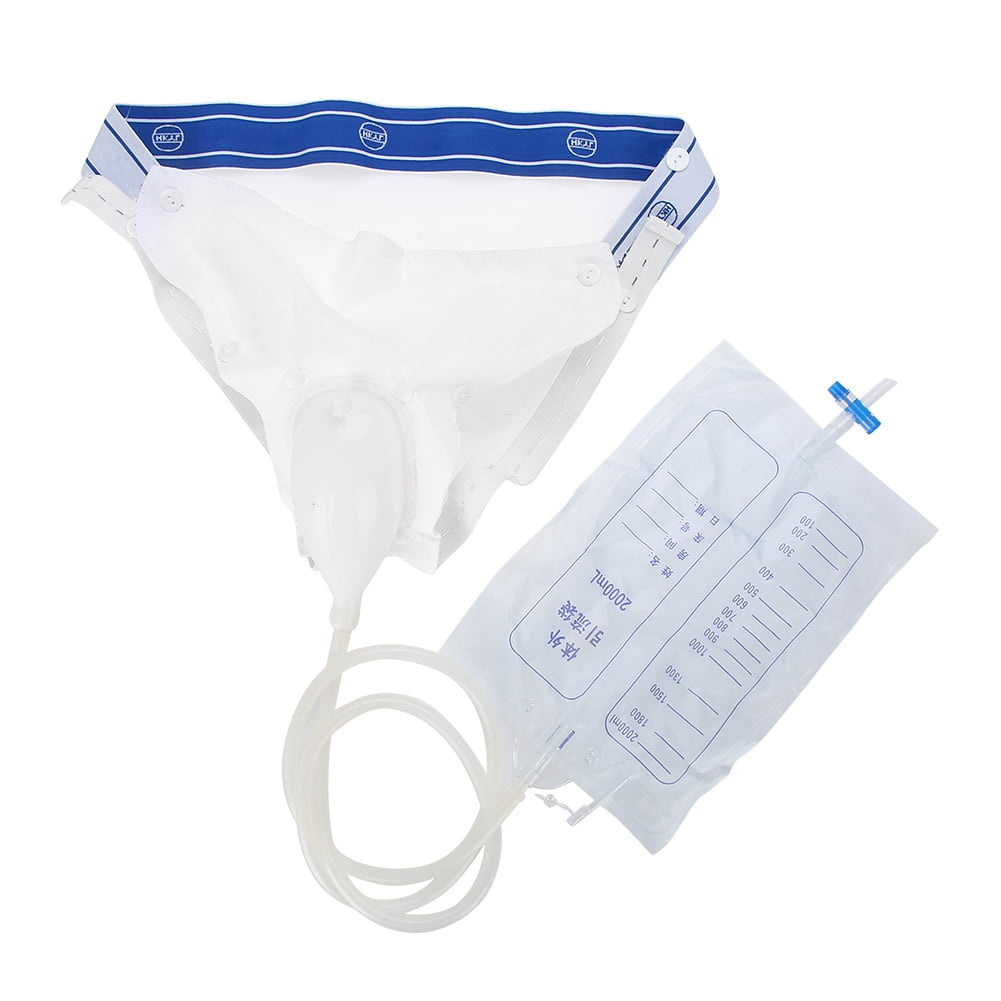 Urine Collector, Silicone Pants 1000ml Bag 2000ml Bag Urine Bag Pants ...