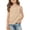 Khaki, variant on UACY Girls Cotton Linen Tank Tops Summer Casual Sleeveless Plain Spaghetti Strap Camisole Tween Cute Vacation Undershirts (Grey, 12-13 Years)