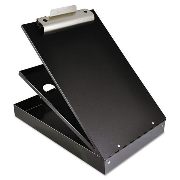 Cruiser Mate Aluminum Storage Clipboard, 1 1/2" Clip Cap, 8.5 X 11 Sheets, Black | Bundle of 5 Each