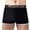 Black, variant on Mens Underwear Men's Boxer Three Points Shorts Mesh Sexy Breathable Panties