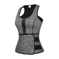 thumbnail image 1 of Faja moldeadora adelgazante para hombre, entrenador de cintura, sudadera, chaleco de sauna de neopreno Gris XXL, 1 of 9