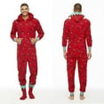 thumbnail image 2 of Musuos Family Matching Pajamas Hoodie One Piece Jumpsuits Onesies Boys, Girls, Men, Women Pjs, 2 of 6